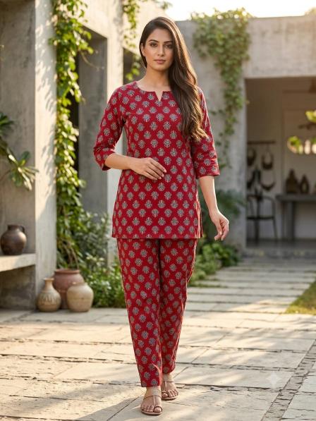 Sabella Cotton vol 752 catalog printed coord set wholesale - Sanvari Fashion