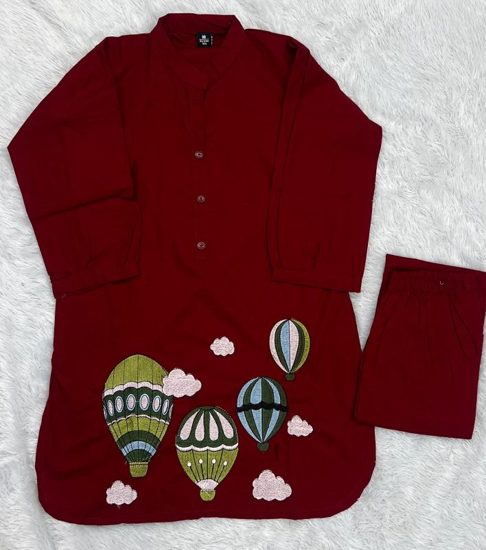 Sabella Hot Air Balloon catalog winter co ord set wholesale - Sanvari Fashion