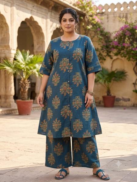 Sabella Premium Cotton vol 64 catalog modest co ord set - Sanvari Fashion