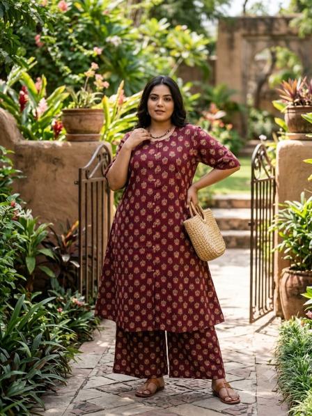 Sabella Premium Cotton vol 64 catalog modest co ord set - Sanvari Fashion