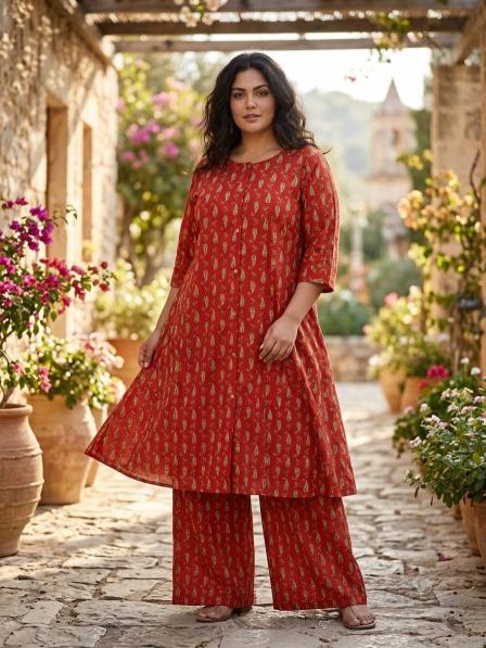 Sabella Premium Cotton vol 64 catalog modest co ord set - Sanvari Fashion