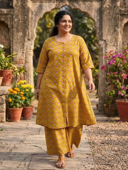 Sabella Premium Cotton vol 65 catalog modest co ord sets for women - Sanvari Fashion