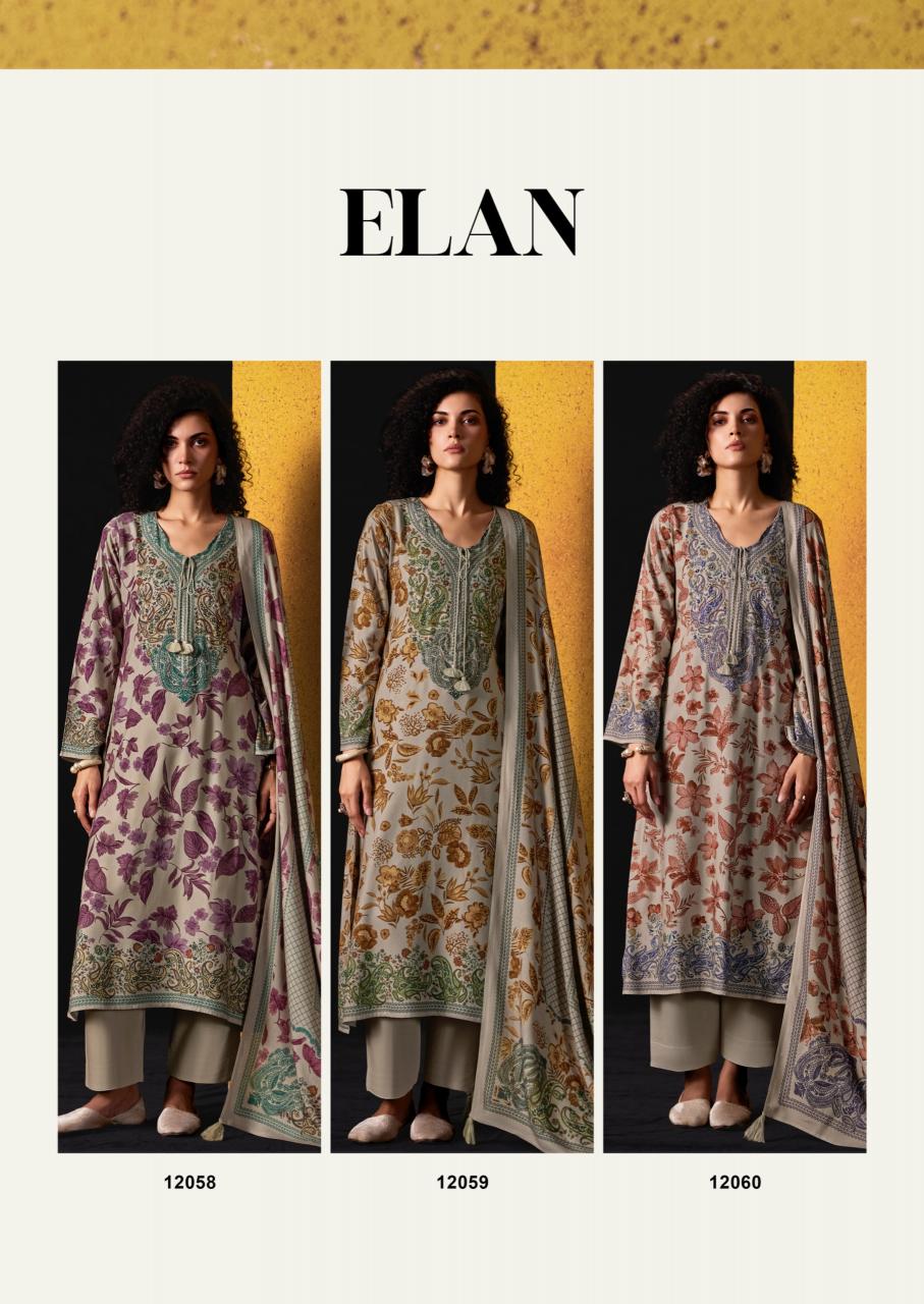 Sanna Elan catalog plus size salwar kameez wholesale - Sanvari Fashion