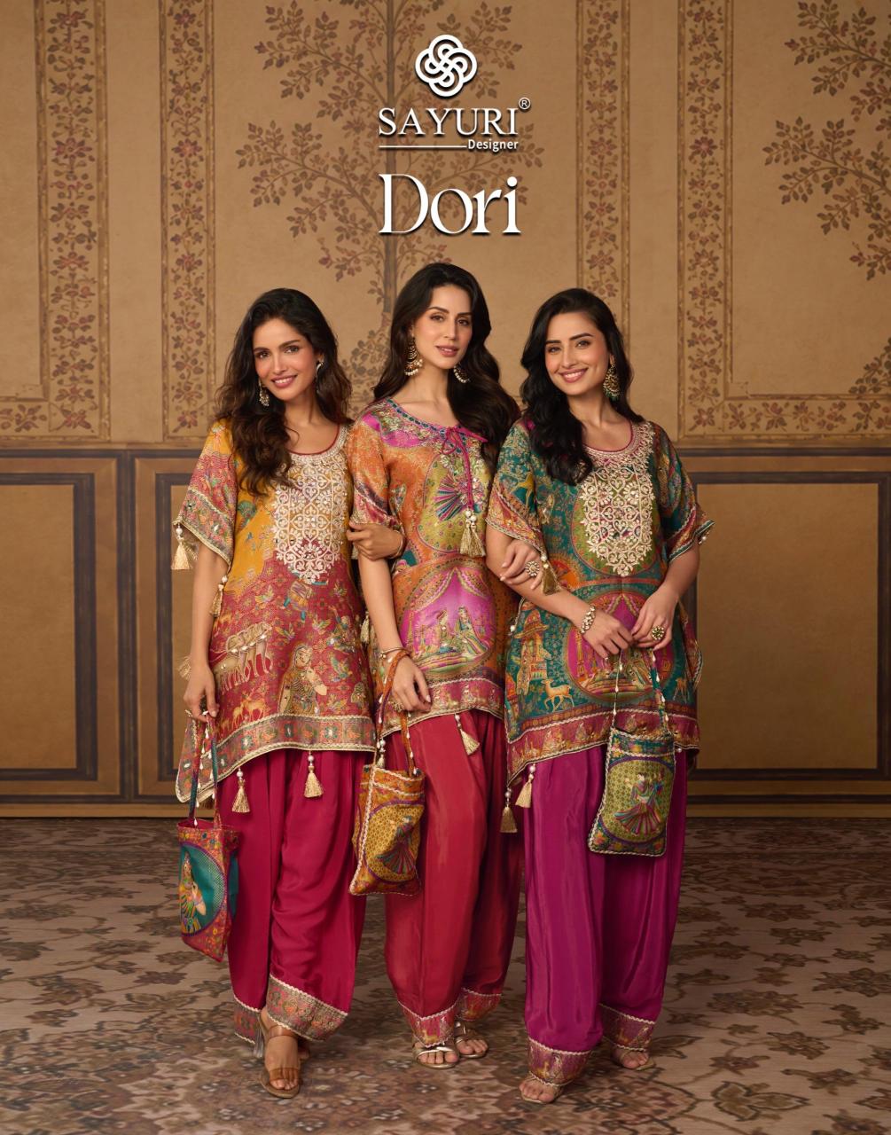 Sayuri Dori catalog Kaftan kurti wholesale market in ulhasnagar - Sanvari Fashion
