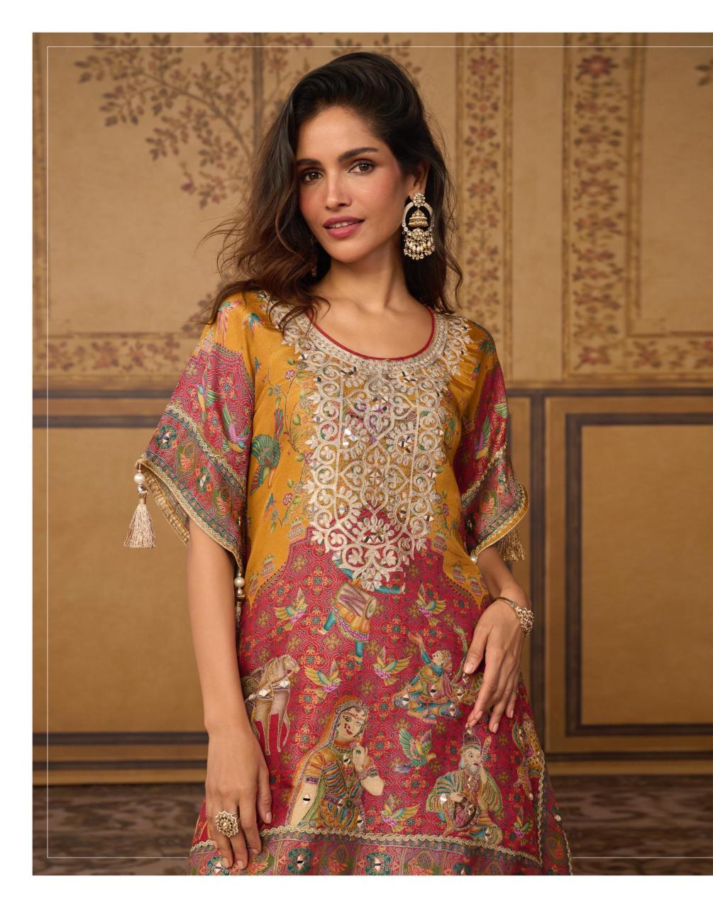 Sayuri Dori catalog Kaftan kurti wholesale market in ulhasnagar - Sanvari Fashion