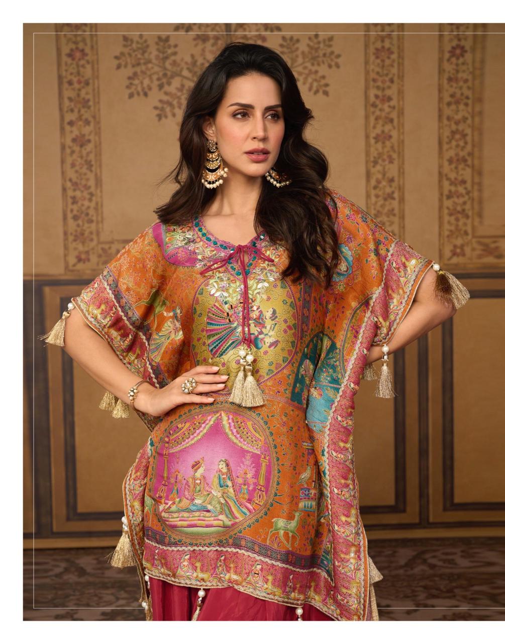 Sayuri Dori catalog Kaftan kurti wholesale market in ulhasnagar - Sanvari Fashion