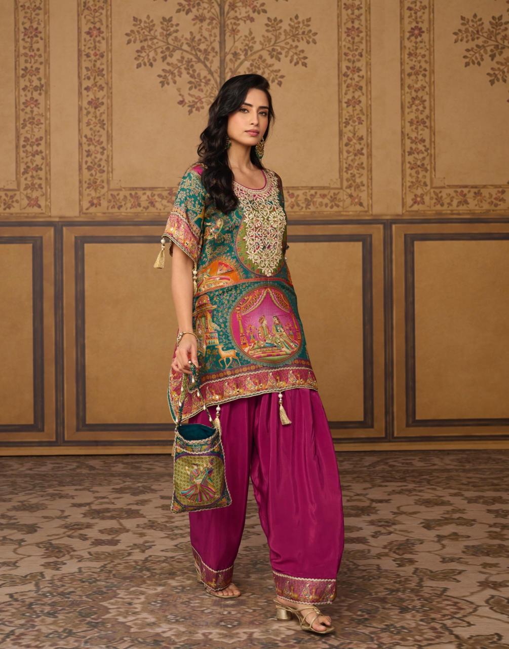 Sayuri Dori catalog Kaftan kurti wholesale market in ulhasnagar - Sanvari Fashion