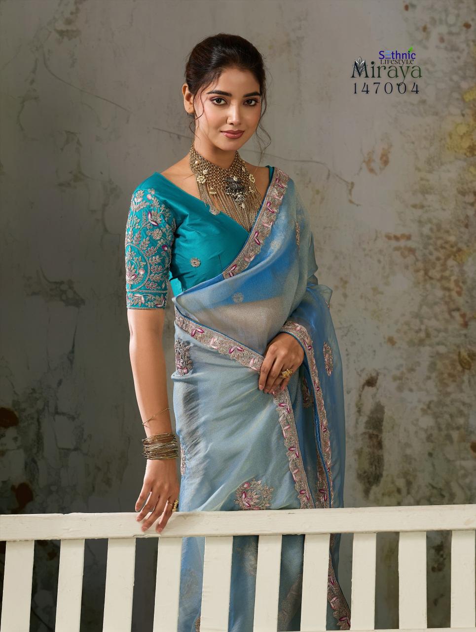 Sethnic Miraya catalog saree cover wholesale market in mumbai - Sanvari Fashion