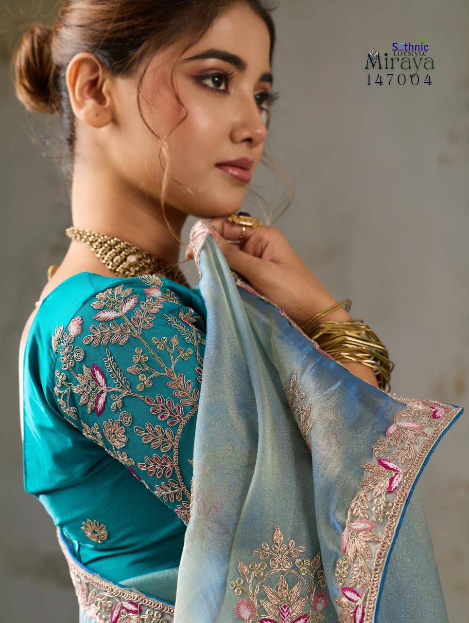 Sethnic Miraya catalog saree cover wholesale market in mumbai - Sanvari Fashion