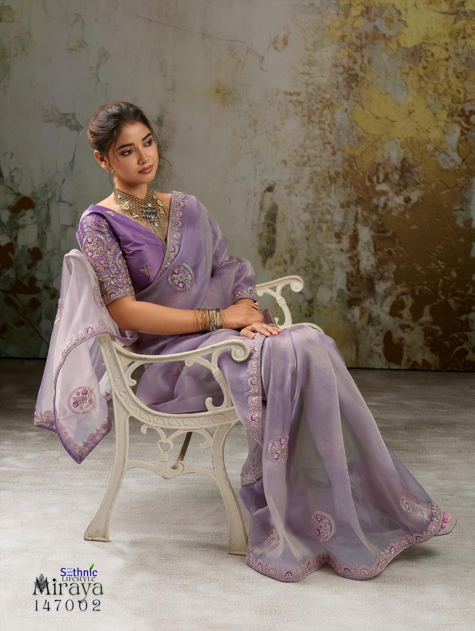 Sethnic Miraya catalog saree cover wholesale market in mumbai - Sanvari Fashion