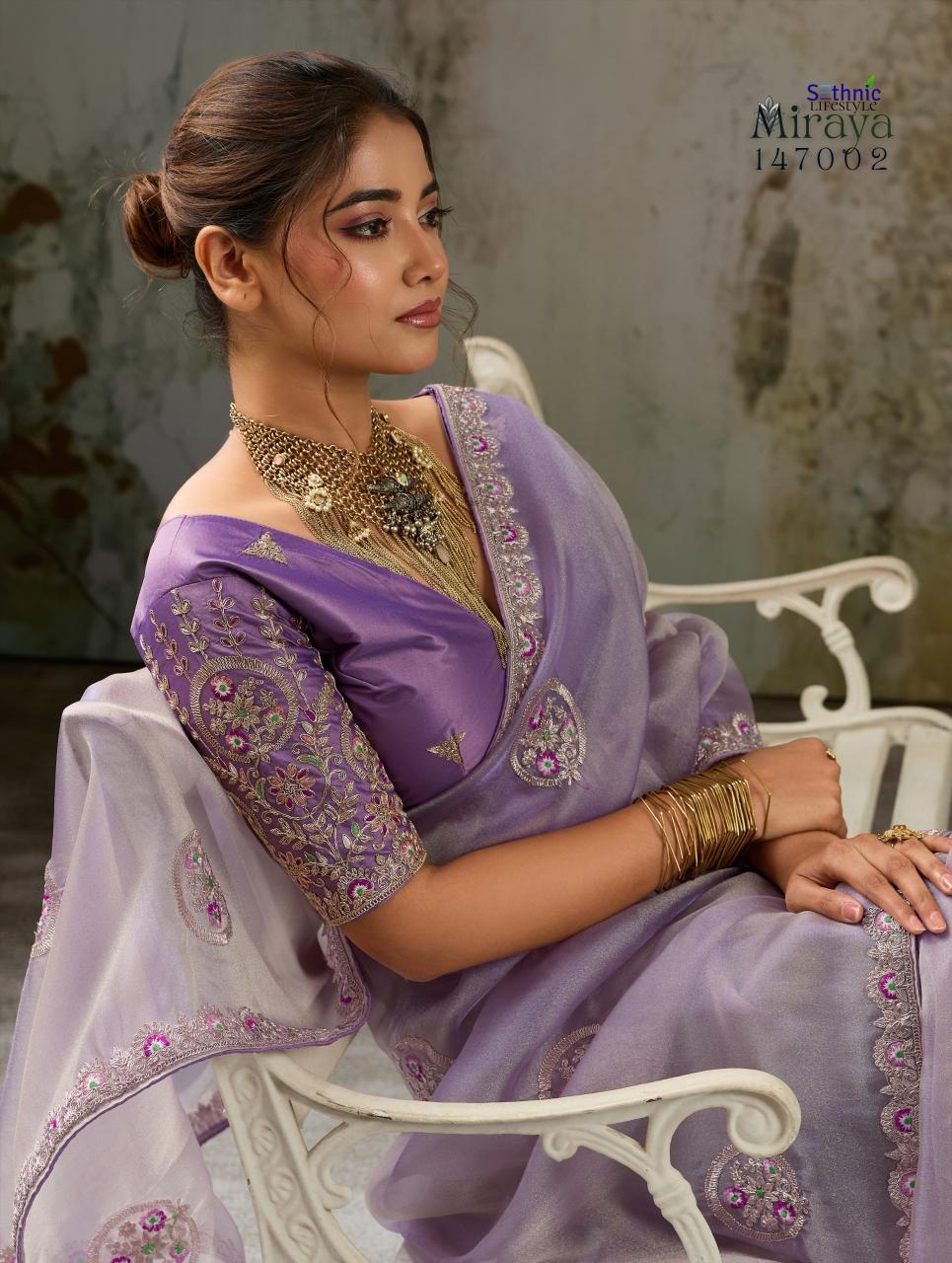 Sethnic Miraya catalog saree cover wholesale market in mumbai - Sanvari Fashion