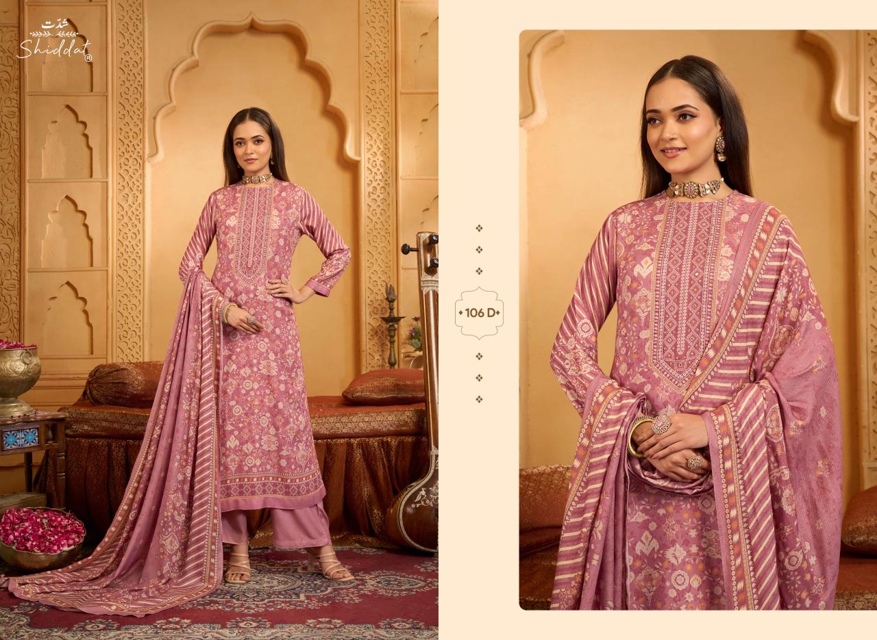 Shiddat Calista 106 catalog indian salwar kameez wholesale uk - Sanvari Fashion