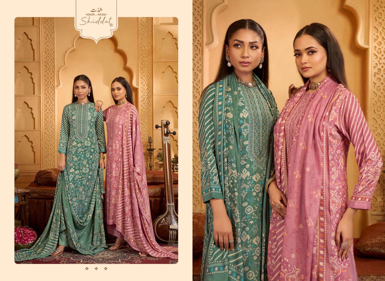 Shiddat Calista 106 catalog indian salwar kameez wholesale uk - Sanvari Fashion