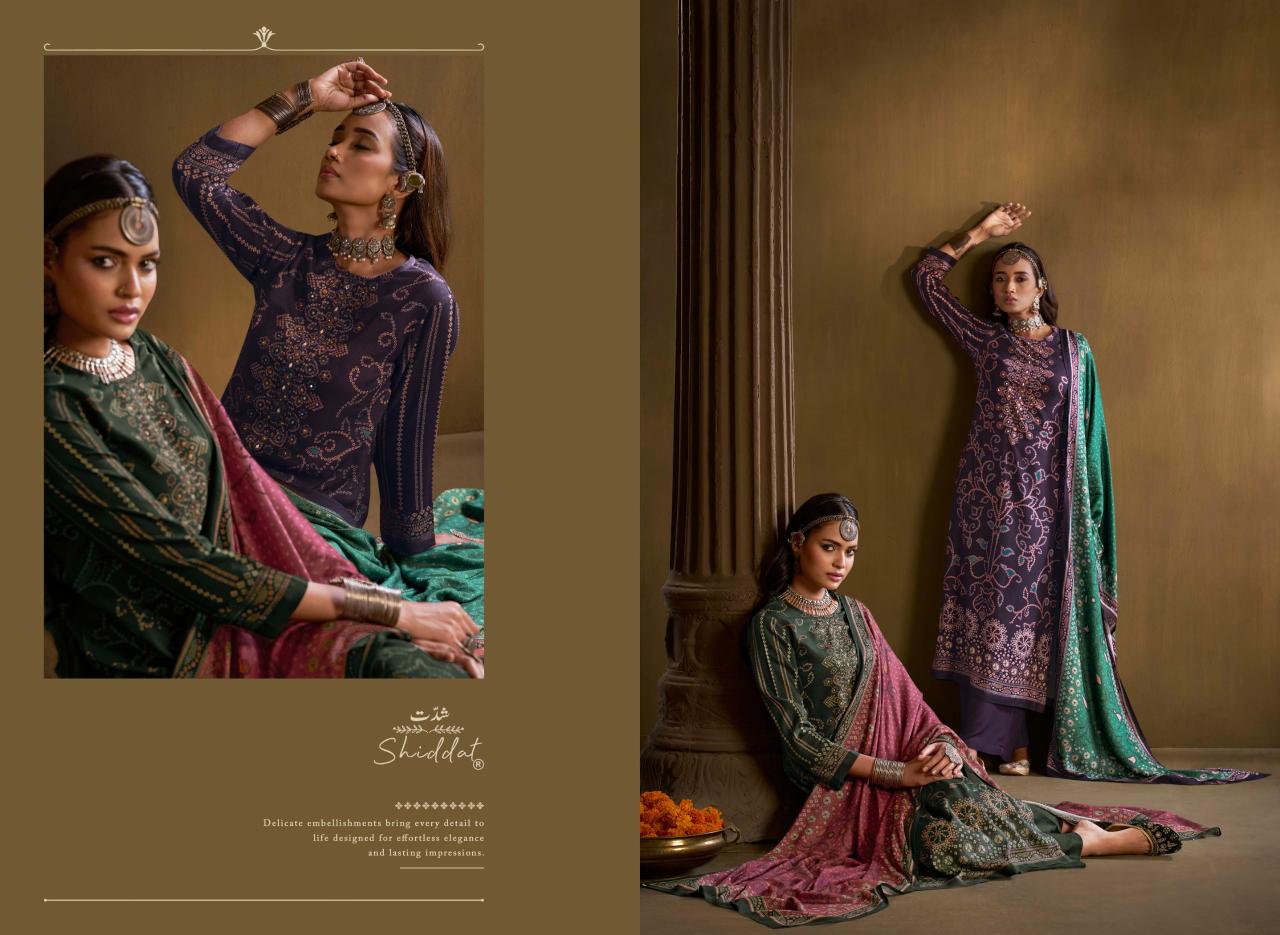 Shiddat Calista 117 catalog indian salwar kameez wholesale price - Sanvari Fashion