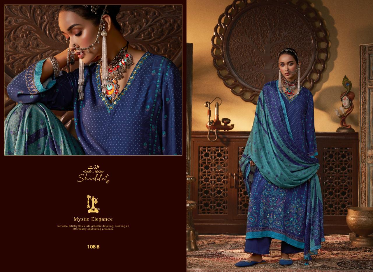 Shiddat Casteil 108 catalog ladies salwar kameez wholesalers in bangalore - Sanvari Fashion