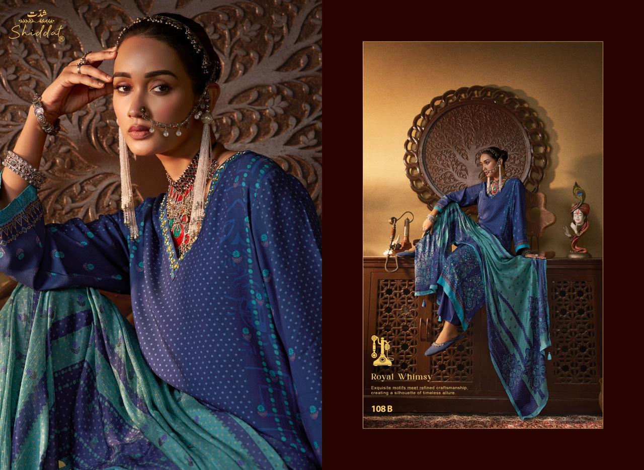 Shiddat Casteil 108 catalog ladies salwar kameez wholesalers in bangalore - Sanvari Fashion
