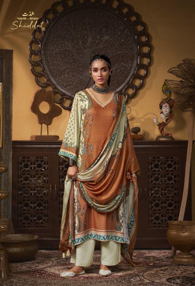 Shiddat Casteil 111 catalog salwar kameez catalogue wholesale surat - Sanvari Fashion