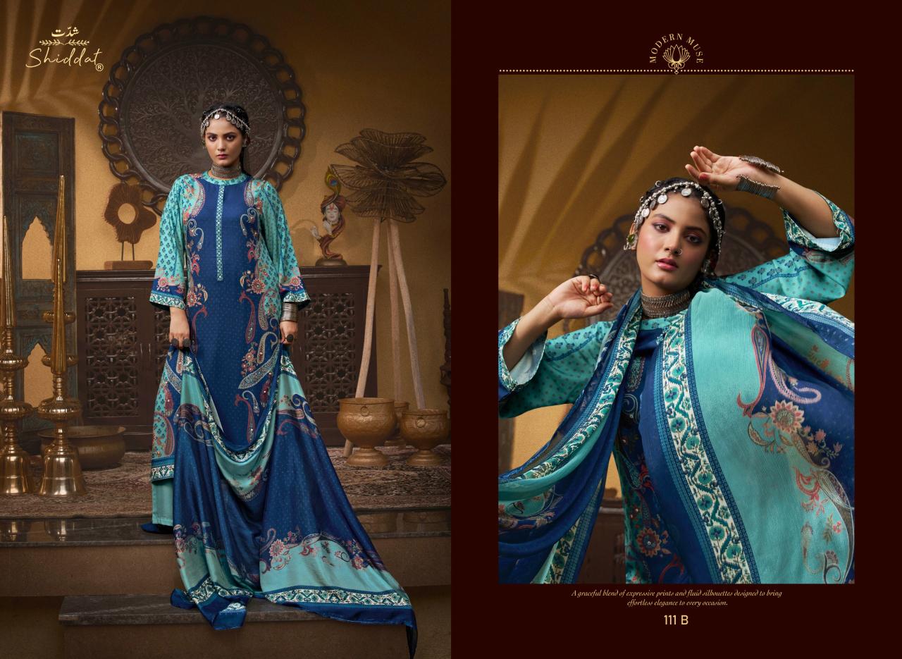 Shiddat Casteil 111 catalog salwar kameez catalogue wholesale surat - Sanvari Fashion