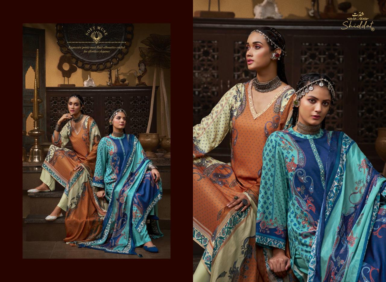 Shiddat Casteil 111 catalog salwar kameez catalogue wholesale surat - Sanvari Fashion