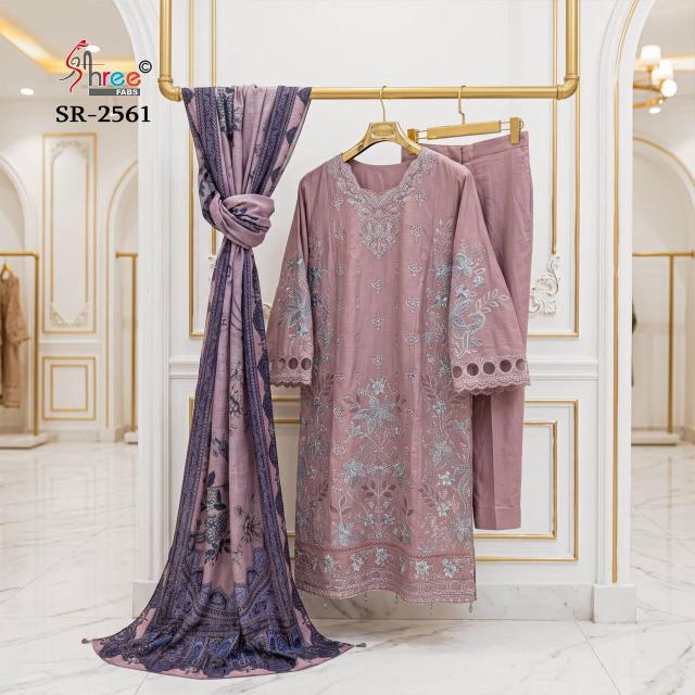 Shree Fabs 2561 catalog wholesale market for pakistani suits in hyderabad - Sanvari Fashion