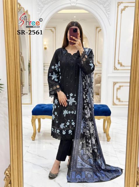 Shree Fabs 2561 catalog wholesale market for pakistani suits in hyderabad - Sanvari Fashion