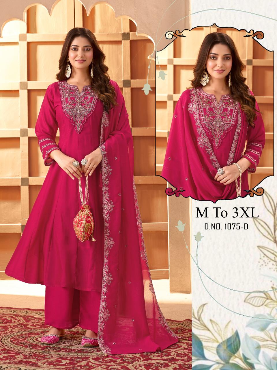 Sinhan 1075 catalog wholesale kurti catalogue surat gujarat - Sanvari Fashion