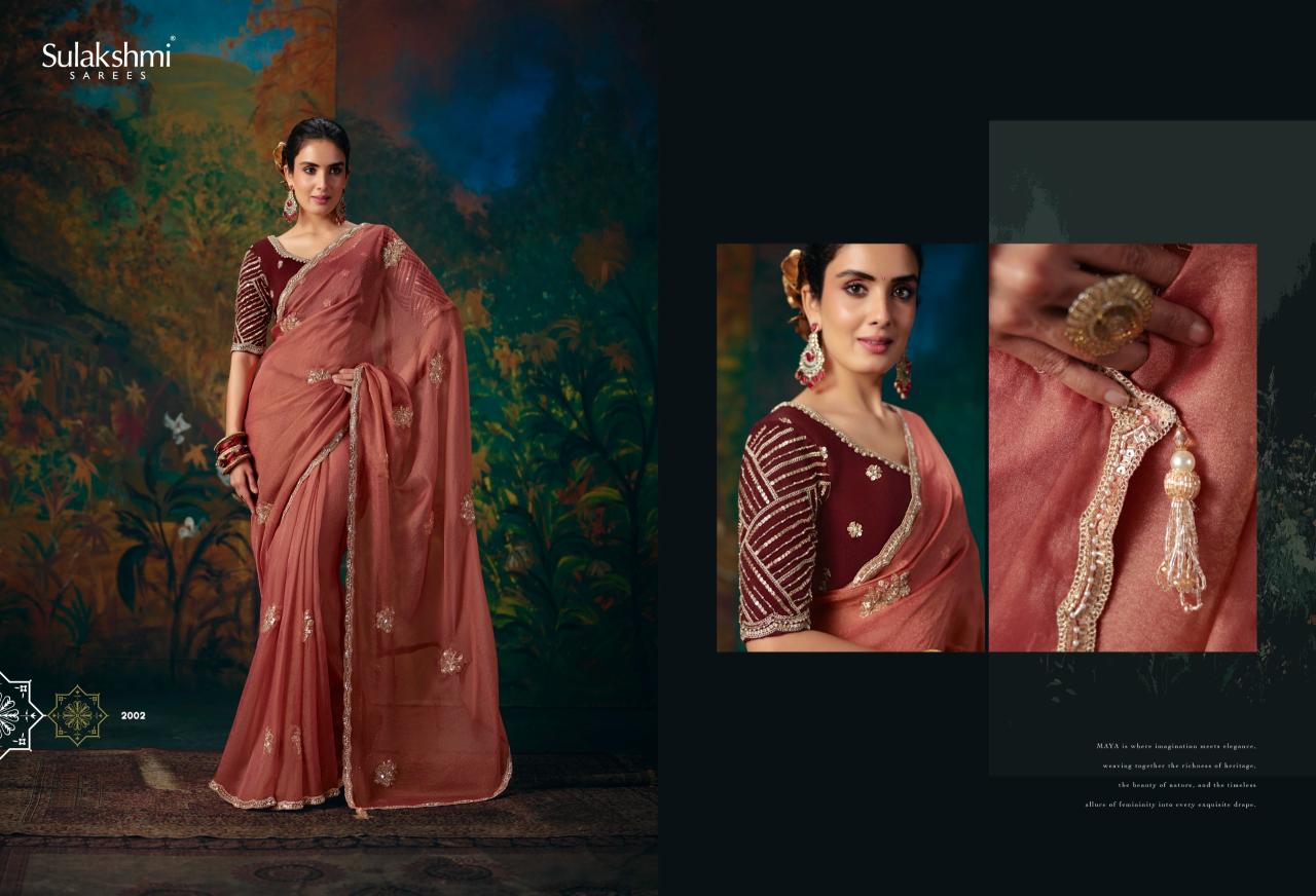 Sulakshmi Virasat vol 2 catalog saree wholesale dealers in bangalore - Sanvari Fashion
