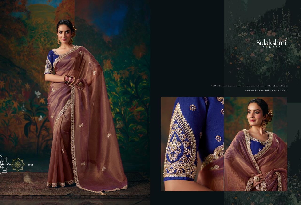 Sulakshmi Virasat vol 2 catalog saree wholesale dealers in bangalore - Sanvari Fashion