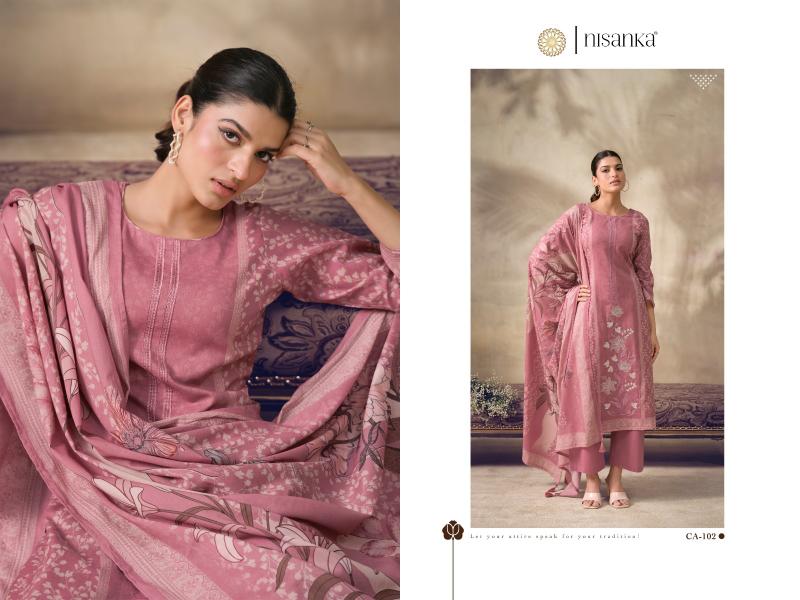 The Hermitage Shop Cashmere vol 7 catalog wholesale salwar kameez - Sanvari Fashion