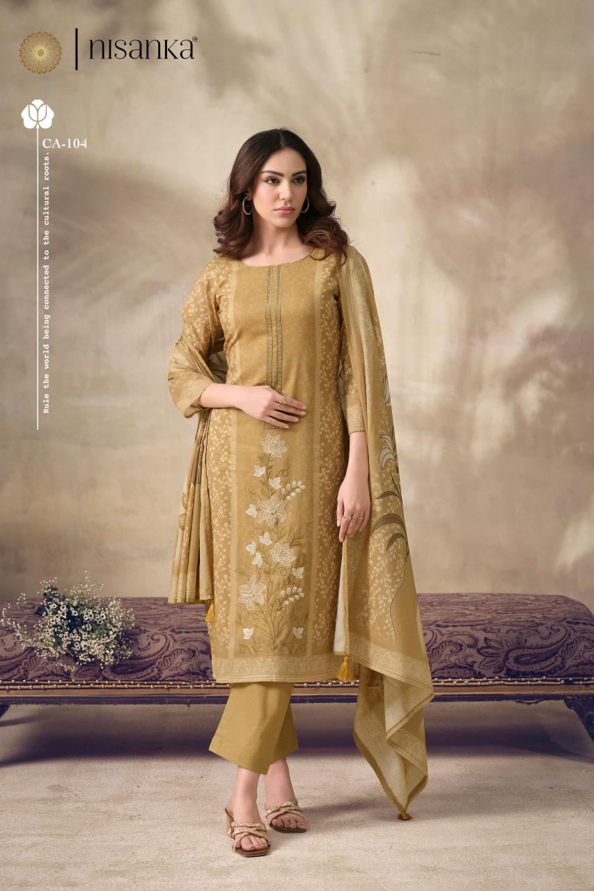 The Hermitage Shop Cashmere vol 7 catalog wholesale salwar kameez - Sanvari Fashion