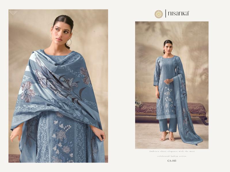 The Hermitage Shop Cashmere vol 7 catalog wholesale salwar kameez - Sanvari Fashion