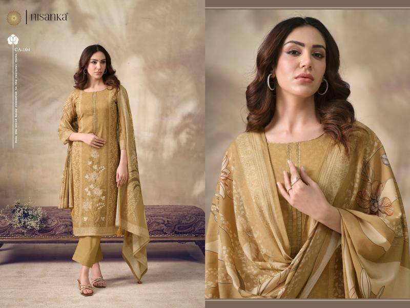 The Hermitage Shop Cashmere vol 7 catalog wholesale salwar kameez - Sanvari Fashion