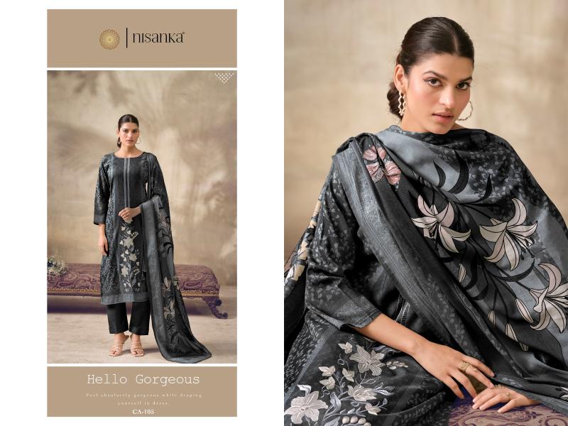The Hermitage Shop Cashmere vol 7 catalog wholesale salwar kameez - Sanvari Fashion