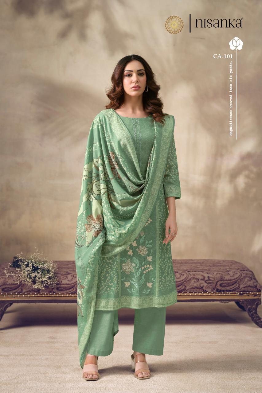 The Hermitage Shop Cashmere vol 7 catalog wholesale salwar kameez - Sanvari Fashion