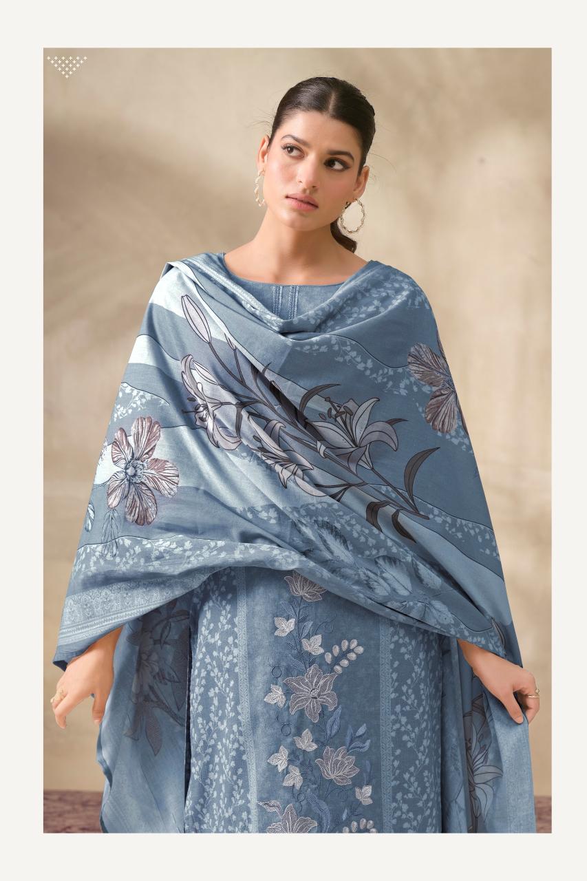 The Hermitage Shop Cashmere vol 7 catalog wholesale salwar kameez - Sanvari Fashion