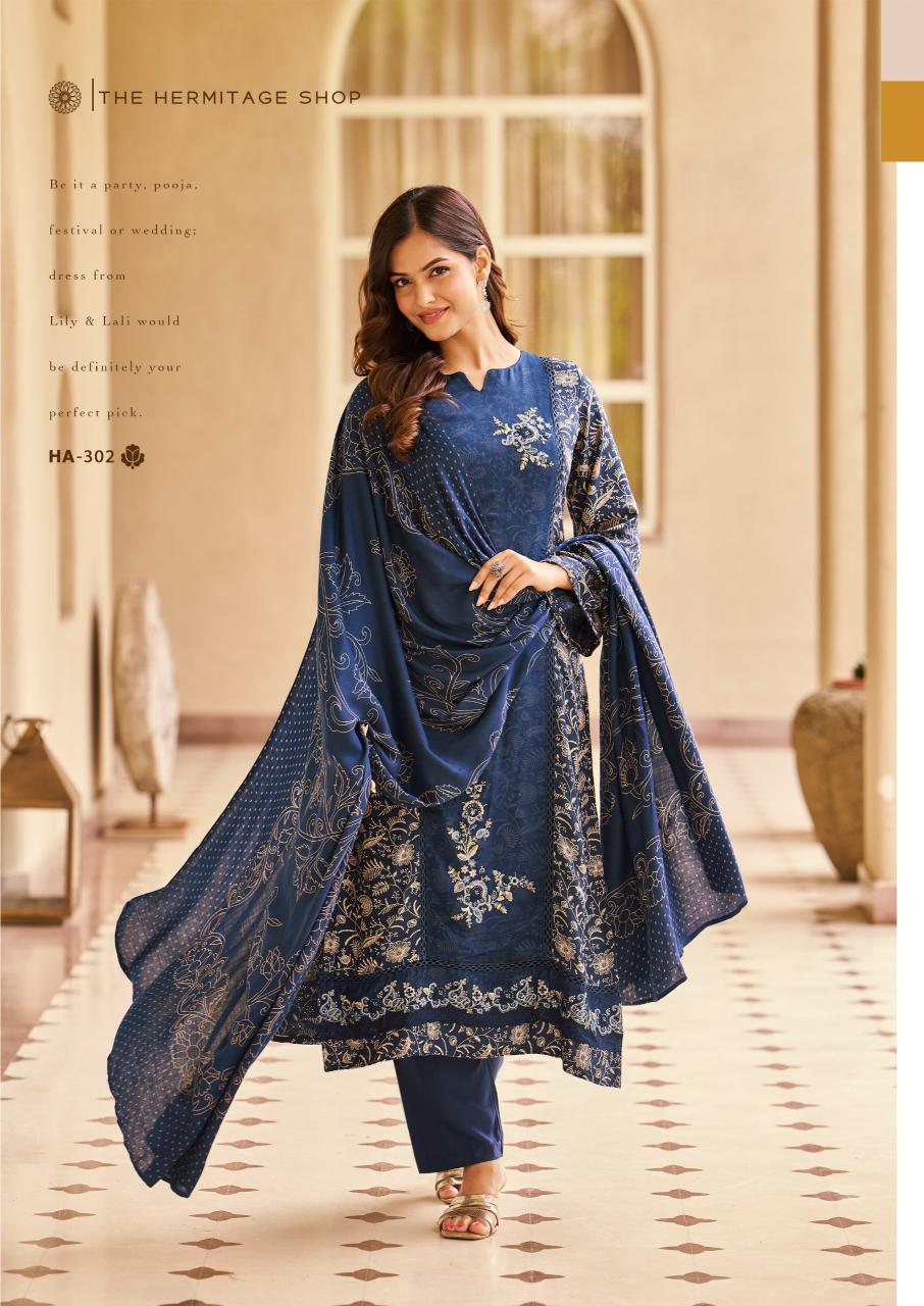 The Hermitage Shop Hassal catalog designer salwar kameez wholesale in mumbai - Sanvari Fashion