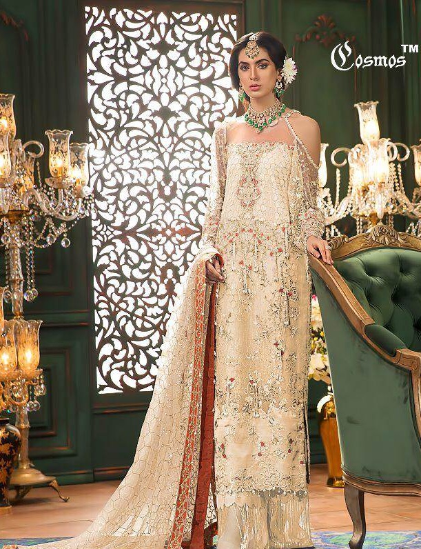 Aayra By Cosmos Embroidered Salwar Suits Catalogue