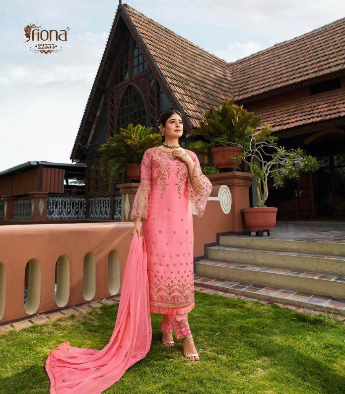 Kritika by  Fiona  Georgette  Salwar Suits collection