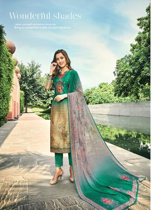 Parina By Belliza Designer Pure Modal Dress Material Collection