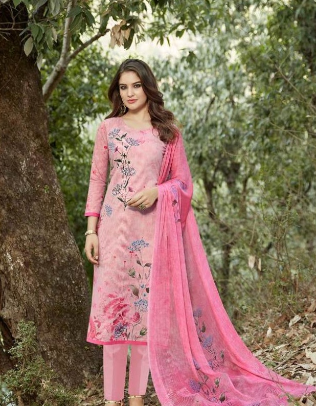 Sadhana Vol 25 By Sanskruti Cotton Designer Drees Material Collection 