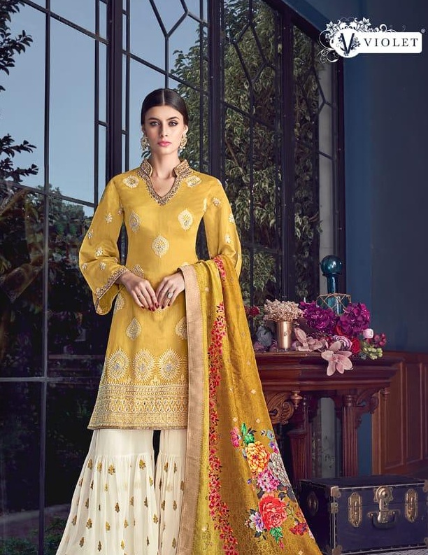 Sezane 8001 By Swagat Wedding Wear Salwar Suit Collection