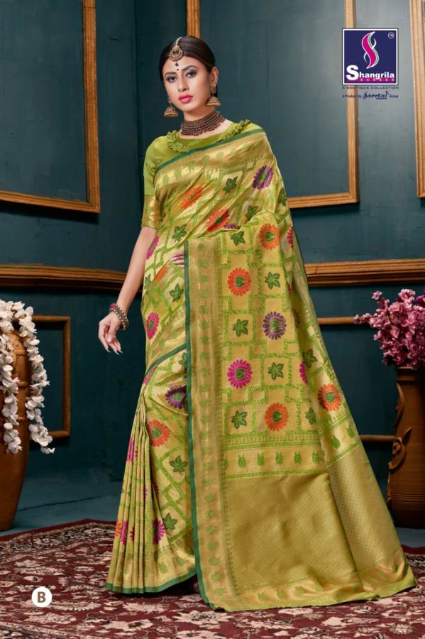 Shahstram By Shangrila Silk Designer Paithani Silk Saree Collection