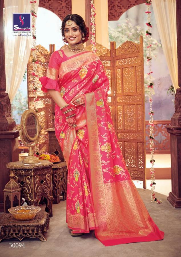 Shangrila By Shamiyana  Wedding Wear Saree collection