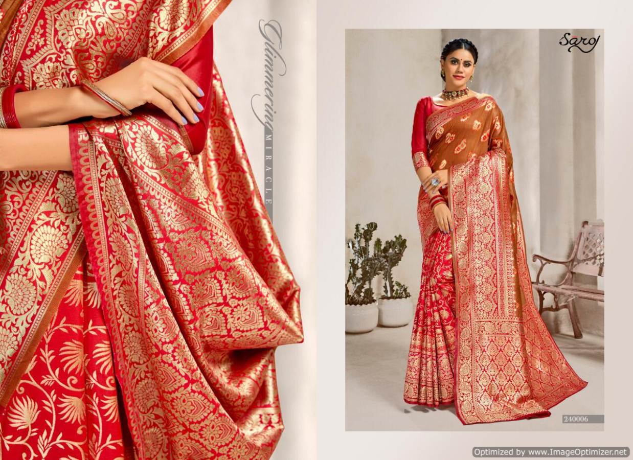 Vaibhavi By Saroj Banarasi Silk Designer Sarees Collection